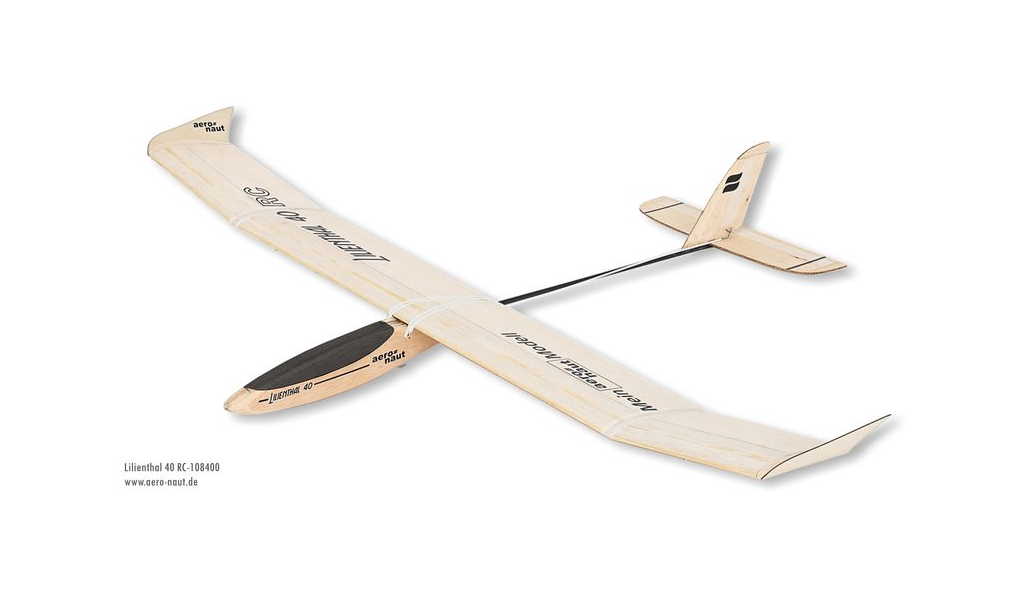 Planeur Lilienthal 40 1190mm à construire Aeronaut Planeurs